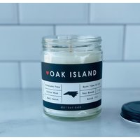 Oak Island, Kerze Mit | Soja-Kokos-Mischung Handgegossen Kleinserie von RamblingCaravan