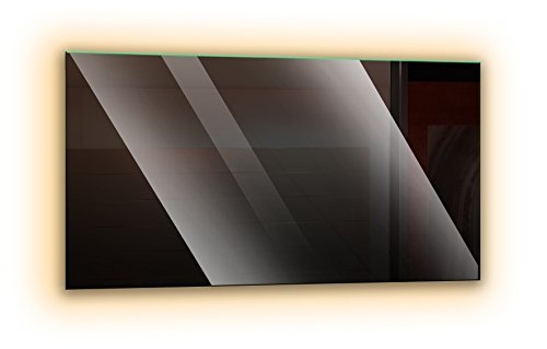 Ramix Spiegel mit LED Beleuchtung, Wandspiegel, Badspiegel, Zimmer, Farbe LED: Warmweiß, Größe 80 cm x 60 cm von Ramix