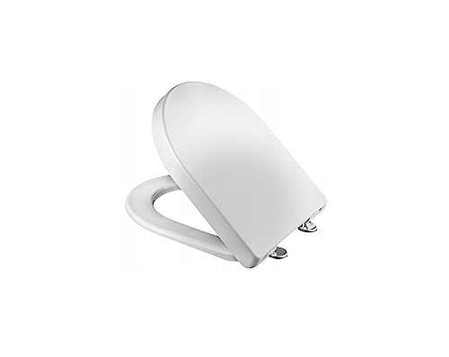 Ramm Toilettensitz kompatibel mit ROCA MERIDIAN COMPACTO, WC Sitz aus antibakteriellem Duroplast, Toilettendeckel mit Absenkautomatik Soft Close von Ramm