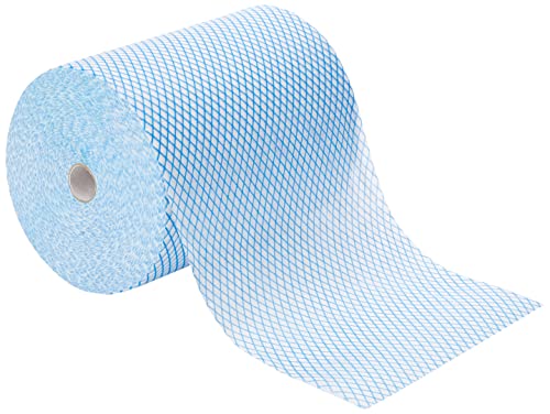 Ramon Hygiene Optima Leichtes Allzwecktuch, 22 x 44 cm Rolle, blau, 350 Tücher auf Rolle von Ramon Hygiene