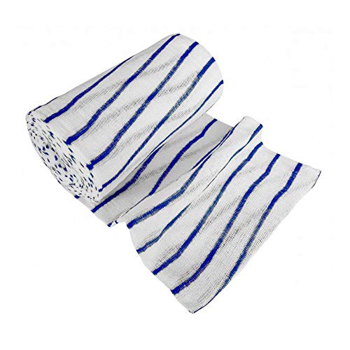 Ramon Hygiene Stockinette Rolle mit blauen Streifen, 30 cm x 11,5 Meter, saugfähiges und strapazierfähiges Reinigungstuch, auf gewünschte Länge zugeschnitten Ramon Hygiene Stockinette Rolle mit blauen Streifen, 30 cm x 11,5 Meter, saugfähiges und strapazierfähiges Reinigungstuch, auf gewünschte Länge zugeschnitten von Ramon Hygiene