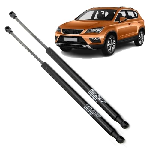 Ramor Strutz 2x Gasfeder Dämpfer Heckklappe Kompatibel mit Seat Ateca 2016-2025. Gasdruckfeder Heckklappendämpfer Ersatz für 575827550 und Andere. von Ramor Strutz