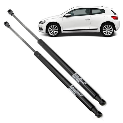 Ramor Strutz 2x Gasfeder Dämpfer Heckklappe Kompatibel mit VW Scirocco Mk3 2008-2017. Gasdruckfeder Heckklappendämpfer Ersatz für 1K8827550A und Andere. von Ramor Strutz