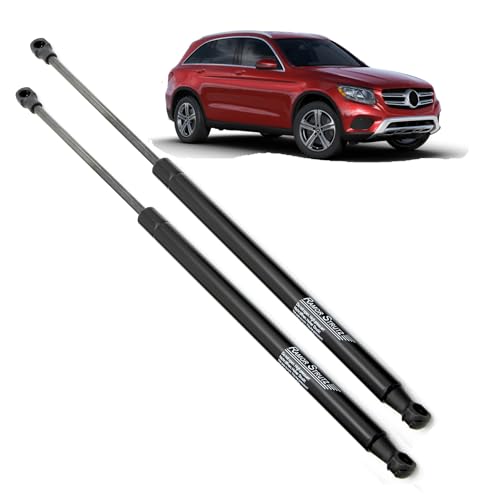 Ramor Strutz 2x Gasfeder Dämpfer Heckklappe Kompatibel mit Mercedes GLC 2015-2023 Nicht Automatische Öffnung. Gasdruckfeder Heckklappendämpfer Ersatz für 253980006 und Andere. von Ramor Strutz