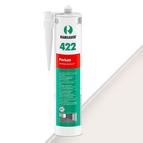 Ramsauer 422 Parkett Acryl - Fugendichtstoff für Holzböden (Weiss) von Ramsauer