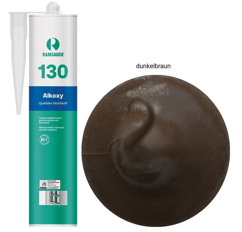 Ramsauer Dichtstoff Ramsauer 130 Alkoxysilikon Fenster Fugendichtstoff 310ml Kartusche, gebrauchsfertig, VSG verträglich, UV beständig, geruchsneutral Ramsauer Dichtstoff Ramsauer 130 Alkoxysilikon Fenster Fugendichtstoff 310ml Kartusche, gebrauchsfertig, VSG verträglich, UV beständig, geruchsneutral von Ramsauer