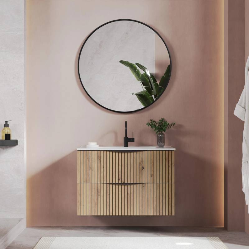 Randal Badmöbel Sakai 80 cm Eiche Randal Badmöbel Sakai 80 cm Eiche von Randal