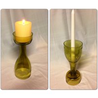 Weinflasche Kerzenhalter von RandomCraftsBySundee
