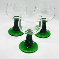 Vintage M.p.s. Calypso Schiff Luminarc Frankreich Klare Grüne Gläser 3Er Set Vintage M.p.s. Calypso Schiff Luminarc Frankreich Klare Grüne Gläser 3Er Set von Randomness4sale