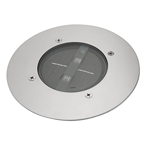 Smartwares Carlo-Bodenstrahler rund – Solarbetrieben – Tag/Nacht-Sensor von Smartwares