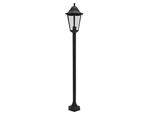 Smartwares 5000.037 Classico-Laterne – Aluminium/Glas – Klassische Laterne von Smartwares