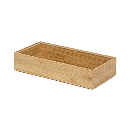 Compactor Aufbewahrungsbox Rangement & Cie RAN6962 Stapelbare Kiste aus Bambus, 30 x 15 x 6,35 cm, Bamboo, XXL Compactor Aufbewahrungsbox Rangement & Cie RAN6962 Stapelbare Kiste aus Bambus, 30 x 15 x 6,35 cm, Bamboo, XXL von Compactor