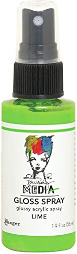 Dina Wakley Media MDO68501 Gloss Sprays-Lime Ranger Glanzsprays, Limettengrün, 56 ml, 56 milliliter von Ranger