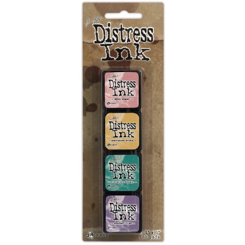 Tim Holtz 394077 Distress Mini Ink Kits-Kit #4 70 x 23 mm Tim Holtz 394077 Distress Mini Ink Kits-Kit #4 70 x 23 mm von Ranger