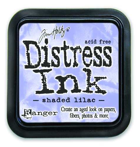 Ranger DIS-34957 Tim Holtz Distress Ink Pad, Kunststoff, Shaded Lilac, 7.5 x 7.5 x 46 cm von Ranger