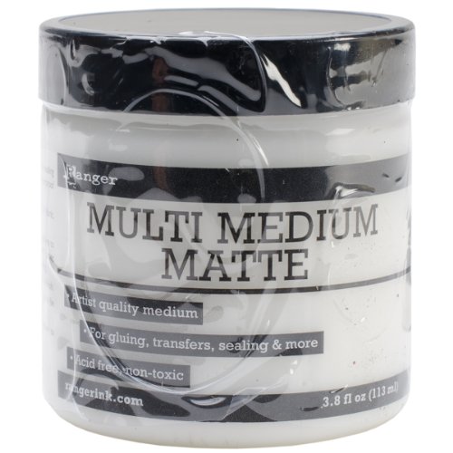 RANGER 360541 4 oz Multi Medium Matt, Synthetic Material, Weiss, 5.8 x 5.8 x 6.4 cm von Ranger