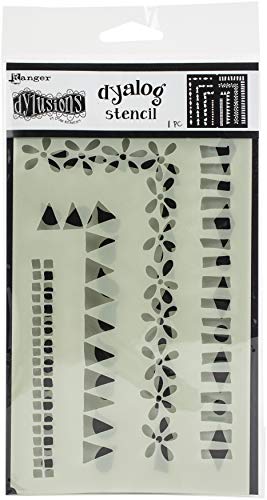 Ranger Dylusions Dyalog Stencil Frame it, Dyan Reaveley von Ranger