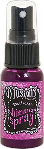 Ranger Dylusions Shimmer Funky Spray, Synthetisches Matrial, rose, 9.8 x 2.9 x 2.9 cm, 29 von Ranger