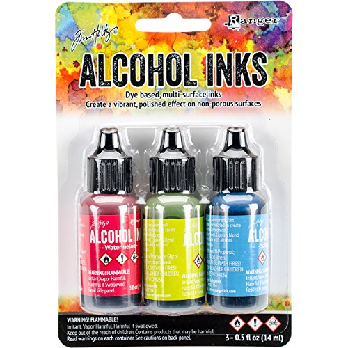 Ranger TAK-B-25962 Adirondack Brights Alcohol Ink 1,5 Unzen, 3/Packung, bunt, Talla Unica von Ranger