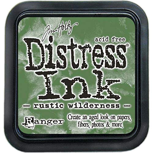 Ranger TIM72805 Tim Holtz – Distress – Stempelkissen – Rustic Wilderness, Rustikale Wildnis, 3 x 3 inches von Ranger