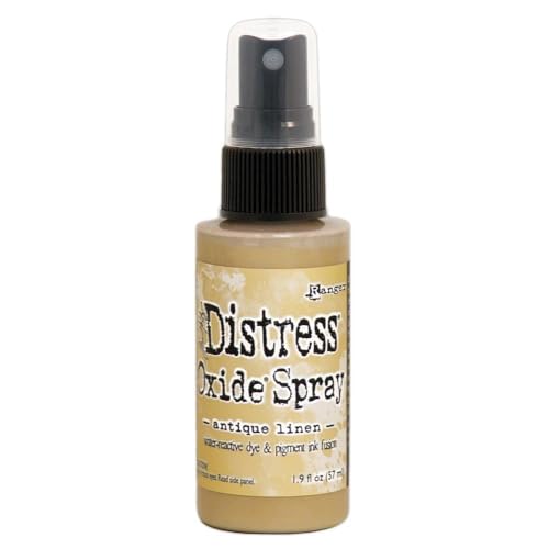 Ranger TSO-67542 Antique Linen Tim Holtz Distress Oxid Spray Antik, 57 ml, plastik, Leinen in Antikoptik von Ranger