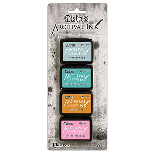 Ranger Tim Holtz Distress Archival Mini Ink pad Kit 4 von Ranger