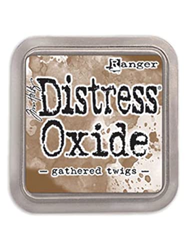 Ranger Tim Holtz Distress Oxide Gathered Twigs, Kunststoff, braun, 7,5 x 7,5 x 1,9 cm von Ranger