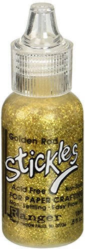 Stickles Glitzerkleber, 18 ml, goldener Stab von Ranger