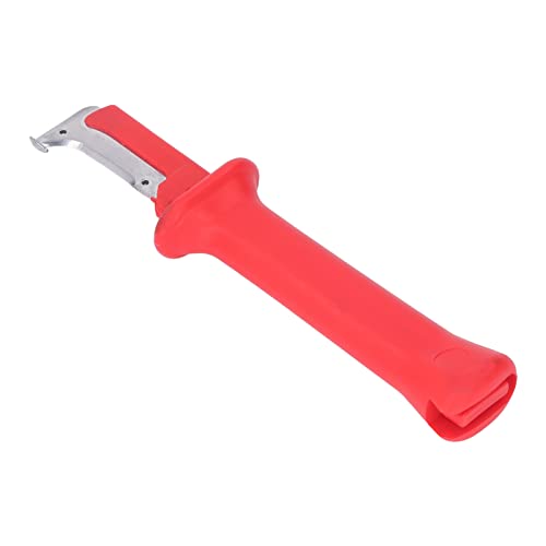 Kabelmesser Abisolierwerkzeug, Kabelabisoliermesser Edelstahl Ergonomischer Griff Isolierdraht Abisoliermesser von Rankomu