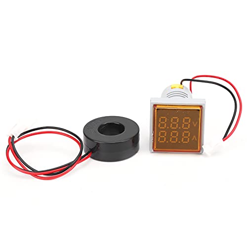 Rankomu AD16 22FVA 2in1 Voltmeter Amperemeter Spannung Strommesser Tester Gelb Messanzeige Digital Strom Spannungsanzeige Ampere Voltmesser Rankomu AD16 22FVA 2in1 Voltmeter Amperemeter Spannung Strommesser Tester Gelb Messanzeige Digital Strom Spannungsanzeige Ampere Voltmesser von Rankomu
