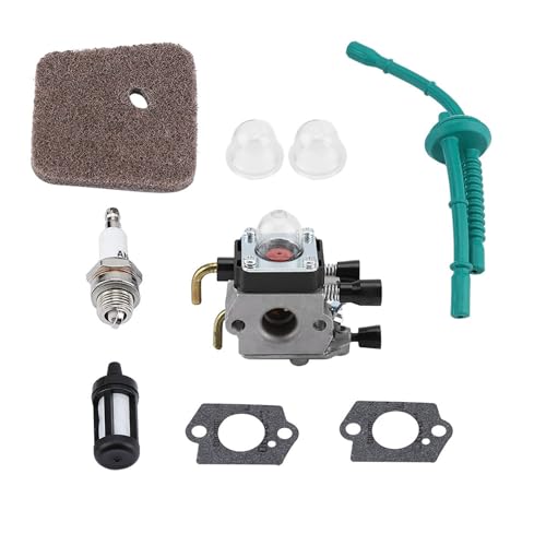 Rankomu Carburetor Kit for ST_IHL FS55 FS55R FS55RC FS38 KM55 HL45 KM55R Hochwertiger Vergasersatz für Rasenmäher Motorsense Freischneider von Rankomu