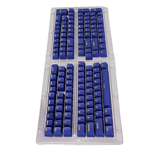 Rankomu DIY Keycaps PBT Keyboard Keycaps, 132 Key OEM Height Matte Keycaps with Blue Yellow Letters for Mechanical Keyboard, DIY Combination, Compatible with Most Keyboards Rankomu DIY Keycaps PBT Keyboard Keycaps, 132 Key OEM Height Matte Keycaps with Blue Yellow Letters for Mechanical Keyboard, DIY Combination, Compatible with Most Keyboards von Rankomu