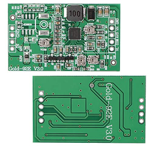 Rankomu LCDTCON Boost Modul LCD TCON Board, 4 einstellbare VGL VGH VCOM AVDD, Gold-92E Zhide, kompatibel mit verschiedenen LCD-Displays von Rankomu