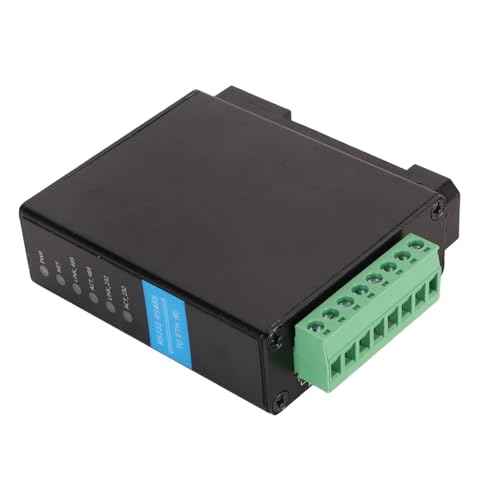 Rankomu RS232toRJ45 Ethernet-Modul RS485 auf RJ45 Ethernet Serial Server, Dual Channel Rail Mount, 1200 bis 115200bps, RS232 auf RJ45 Ethernet-Modul, kompaktes Design Rankomu RS232toRJ45 Ethernet-Modul RS485 auf RJ45 Ethernet Serial Server, Dual Channel Rail Mount, 1200 bis 115200bps, RS232 auf RJ45 Ethernet-Modul, kompaktes Design von Rankomu