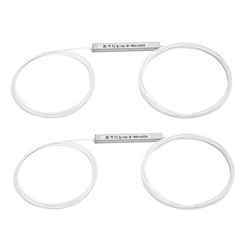 Rankomu SPS-Faser-Splitter, 2 Stück, SPS-Splitter, blanke Faser, kein Stecker, Single-Mode-Power-Management, optische Faser, SPS-Splc-Splitter für Computer-Peripheriegeräte, 1 x 2 Rankomu SPS-Faser-Splitter, 2 Stück, SPS-Splitter, blanke Faser, kein Stecker, Single-Mode-Power-Management, optische Faser, SPS-Splc-Splitter für Computer-Peripheriegeräte, 1 x 2 von Rankomu