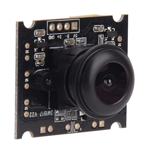 USB-Kameramodul, OV3660-Chip USB2.0-Webcam-Platine HD 2048 x 1536 15fps 110° Fisheye-Objektiv Webcam-Unterstützung Mobile OTG von Rankomu