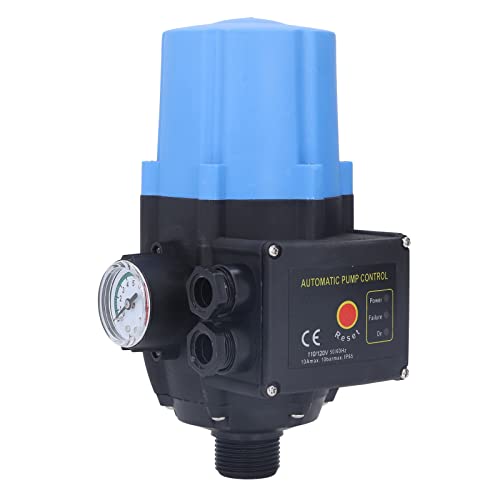 Wasserpumpen-Druckregelungsschalter, wasserdichte Wasserpumpen-Druckregelung, regelbarer automatischer blauer elektronischer Controller(220V-240V) von Rankomu