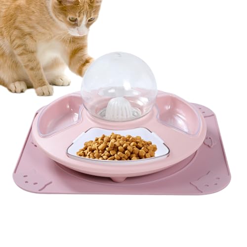 Ranley Innenkatze Food -Schüssel, Katzenschalen,Wachsende Schüssel für Katzengras - Kätzchen-Feeder multifunktional für Zuhause, Anti-Rutsch-Pet-Fütterungsschale für Fütterung von Ranley