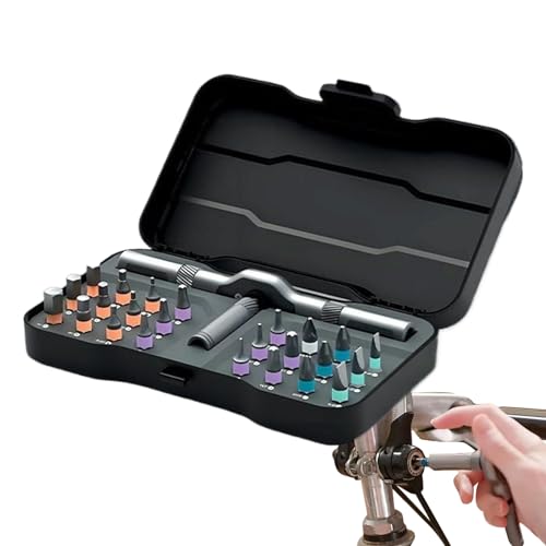 Schraubendreher Ratsche Set, Multifunktions-Set Mit Hochfestem Ratschenkopf, Multi-BitSatz Mit Abnehmbarem Ratschengriff, Tragbares Reparaturwerkzeug-Set Für Autos, Desktop-Computer Schraubendreher Ratsche Set, Multifunktions-Set Mit Hochfestem Ratschenkopf, Multi-BitSatz Mit Abnehmbarem Ratschengriff, Tragbares Reparaturwerkzeug-Set Für Autos, Desktop-Computer von Ranley