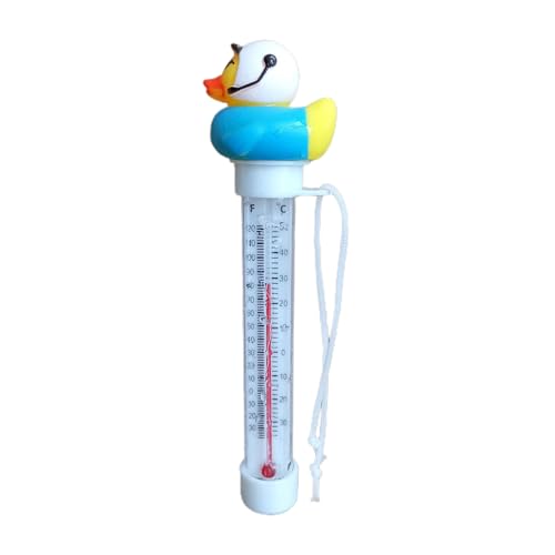 Schwimmende Pool Thermometer, Floating Pool Thermometer Pool Temperaturmesser Mit Schnur,Duck Easy Read Temperaturmessgerät,Niedliche Ente Pool Temperaturanzeige,Wassertemperatur Erkennung Für Eisbad Schwimmende Pool Thermometer, Floating Pool Thermometer Pool Temperaturmesser Mit Schnur,Duck Easy Read Temperaturmessgerät,Niedliche Ente Pool Temperaturanzeige,Wassertemperatur Erkennung Für Eisbad von Ranley