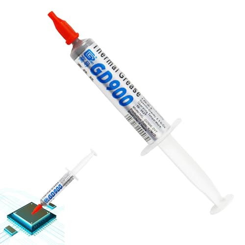 Wärmeleitpaste,CPU Wärmeleitpaste, Wärmeleitfähiges Verbundfett, Nicht leitendes Wärmefett, CPU-Paste mit hoher Wärmeleitfähigkeit zur Kühlung Aller Prozessoren von Ranley