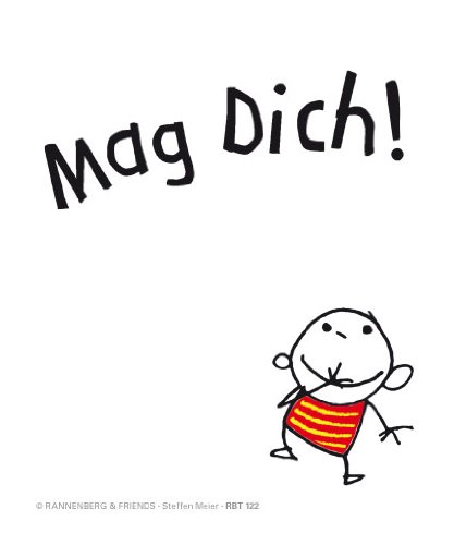 Brillenputztuch "Mag Dich!" von Rannenberg und Friends