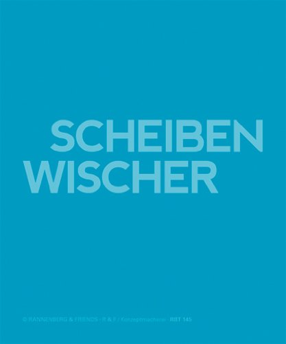 Brillenputztuch "Scheibenwischer" von Rannenberg und Friends