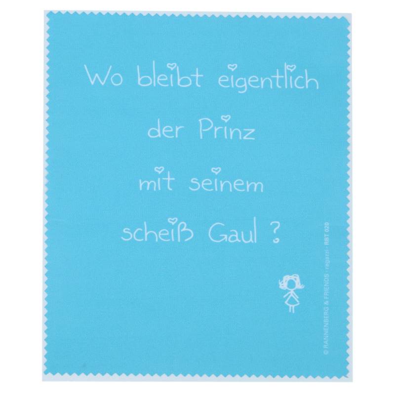 Rannenberg & Friends Brillenputztuch Microfaser Wo bleibt eigentlich von RANNENBERG & FRIENDS