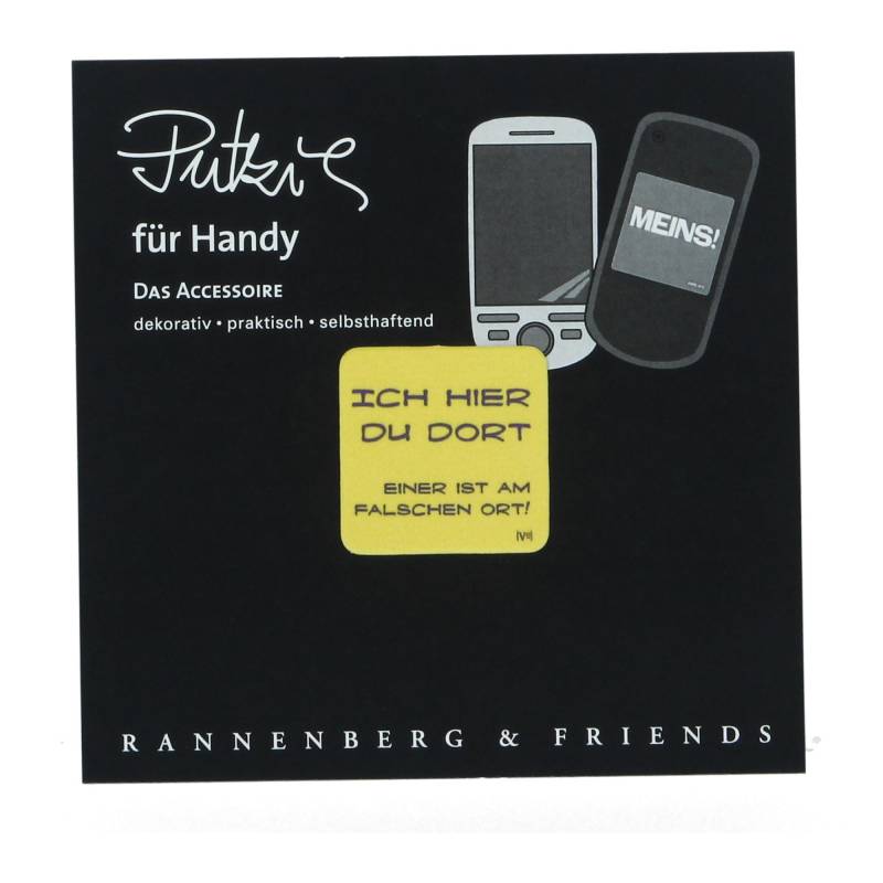 Rannenberg & Friends Handy Putzi Ich hier von RANNENBERG & FRIENDS