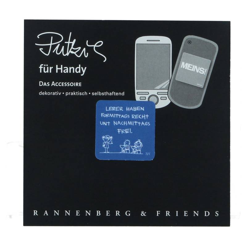 Rannenberg & Friends Handy Putzi Lehrer von RANNENBERG & FRIENDS