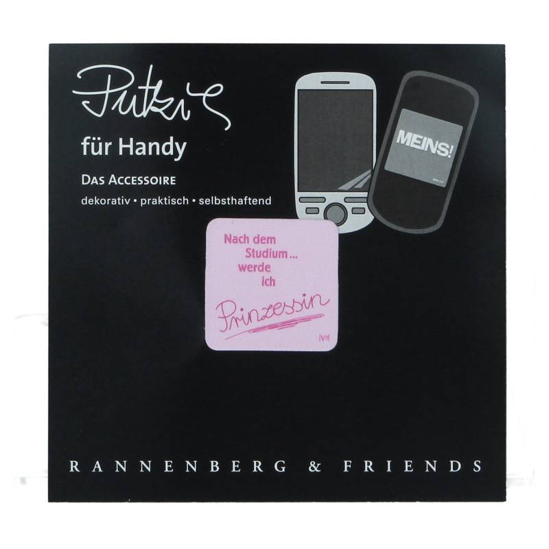 Rannenberg & Friends Handy Putzi Nach dem Studium von RANNENBERG & FRIENDS