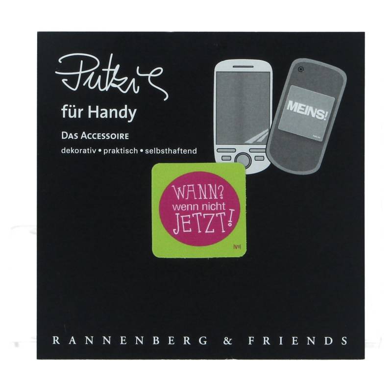 Rannenberg & Friends Handy Putzi Wann wenn nicht jetzt von RANNENBERG & FRIENDS