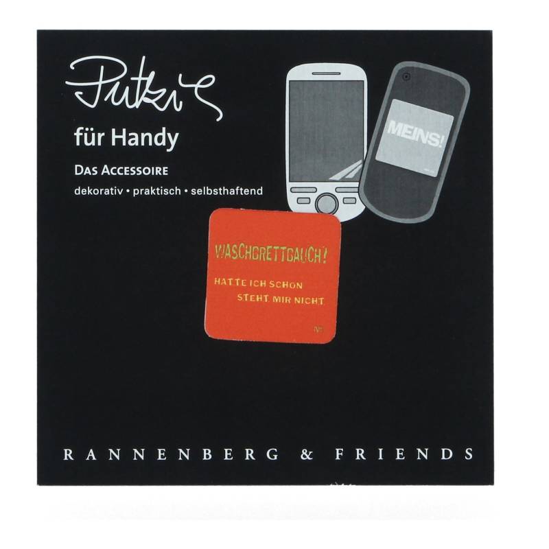 Rannenberg & Friends Handy Putzi Waschbrettbauch von RANNENBERG & FRIENDS