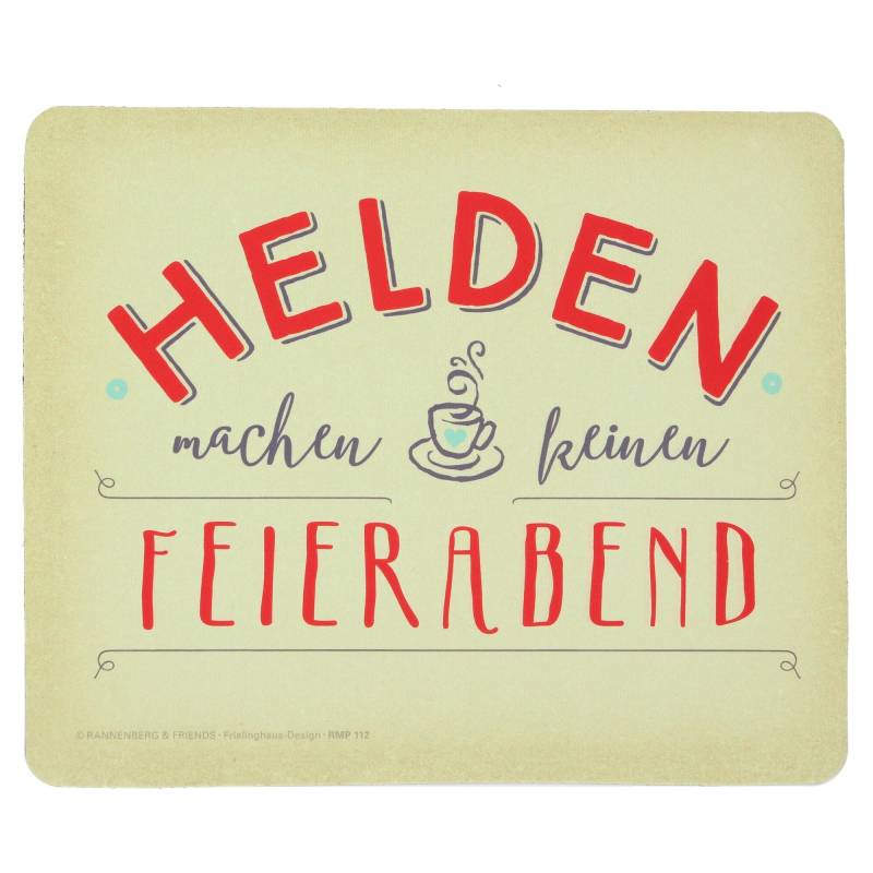 Rannenberg & Friends Maus-Pad Helden von RANNENBERG & FRIENDS